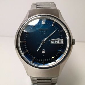 Vintage 70's Cool Metallic Blue Seiko 38QRW034 3863-7010 Quartz QR Watch |  WatchCharts