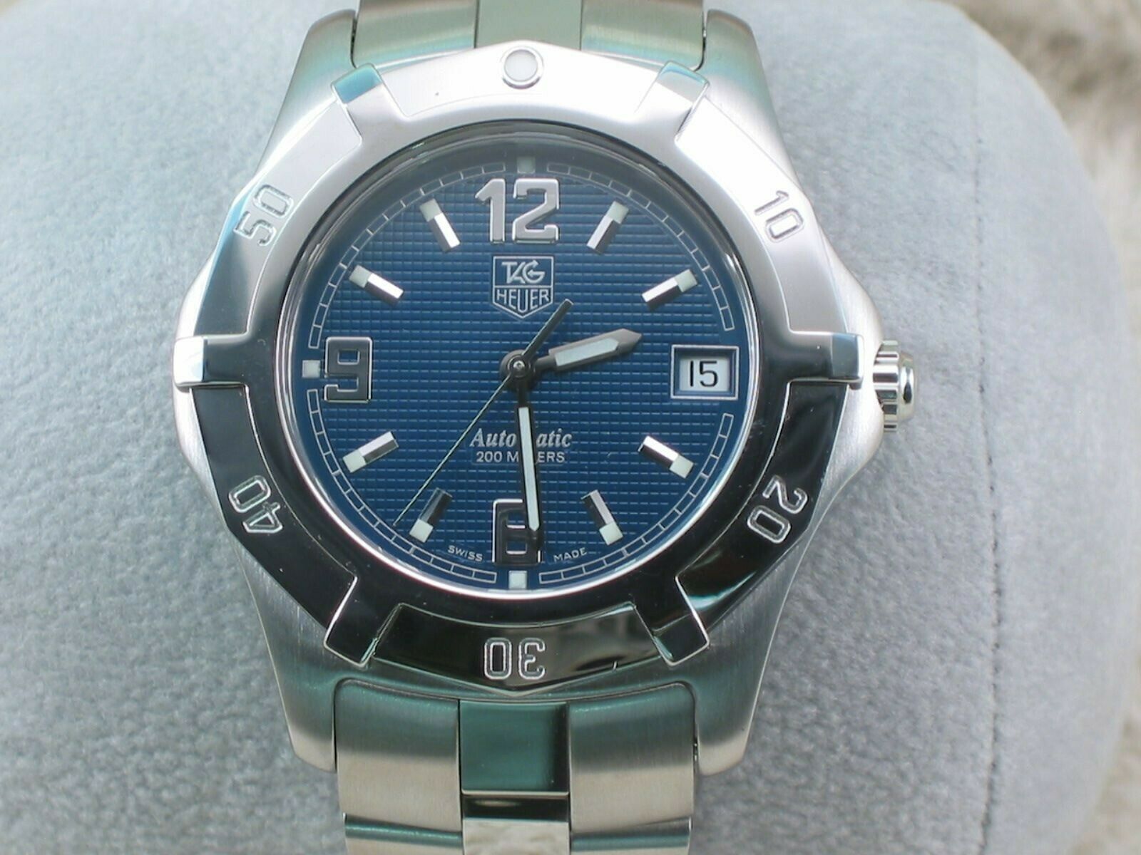 Tag Heuer Exclusive 2000 WN2112.BA0359 Men s Auto Blue Dial New