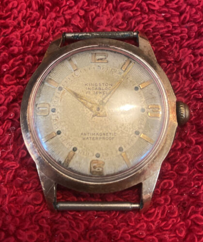 Kingston Watch Co. Swiss Made Triple-Date Moonphase Vintage Men's Manuel  Watch | eBay