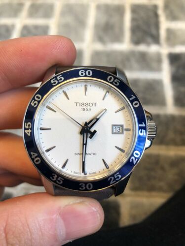 tissot v8 swissmatic blue