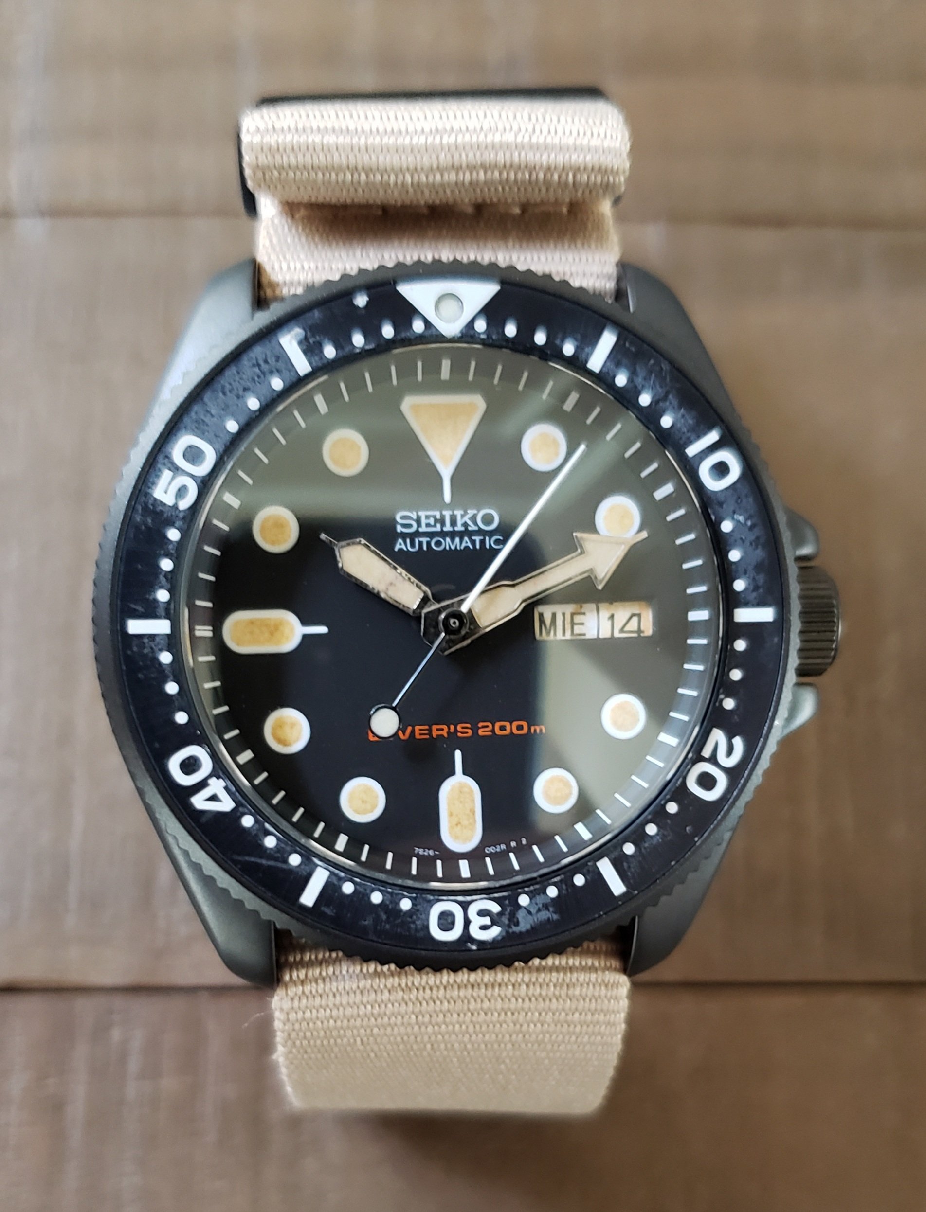 Skx007 patina discount