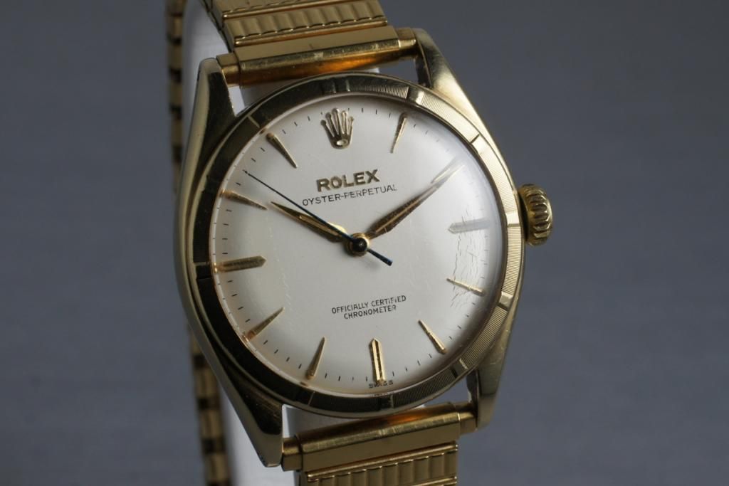 FS 1951 Rolex 18K Oyster Perpetual Ref 6085 WatchCharts