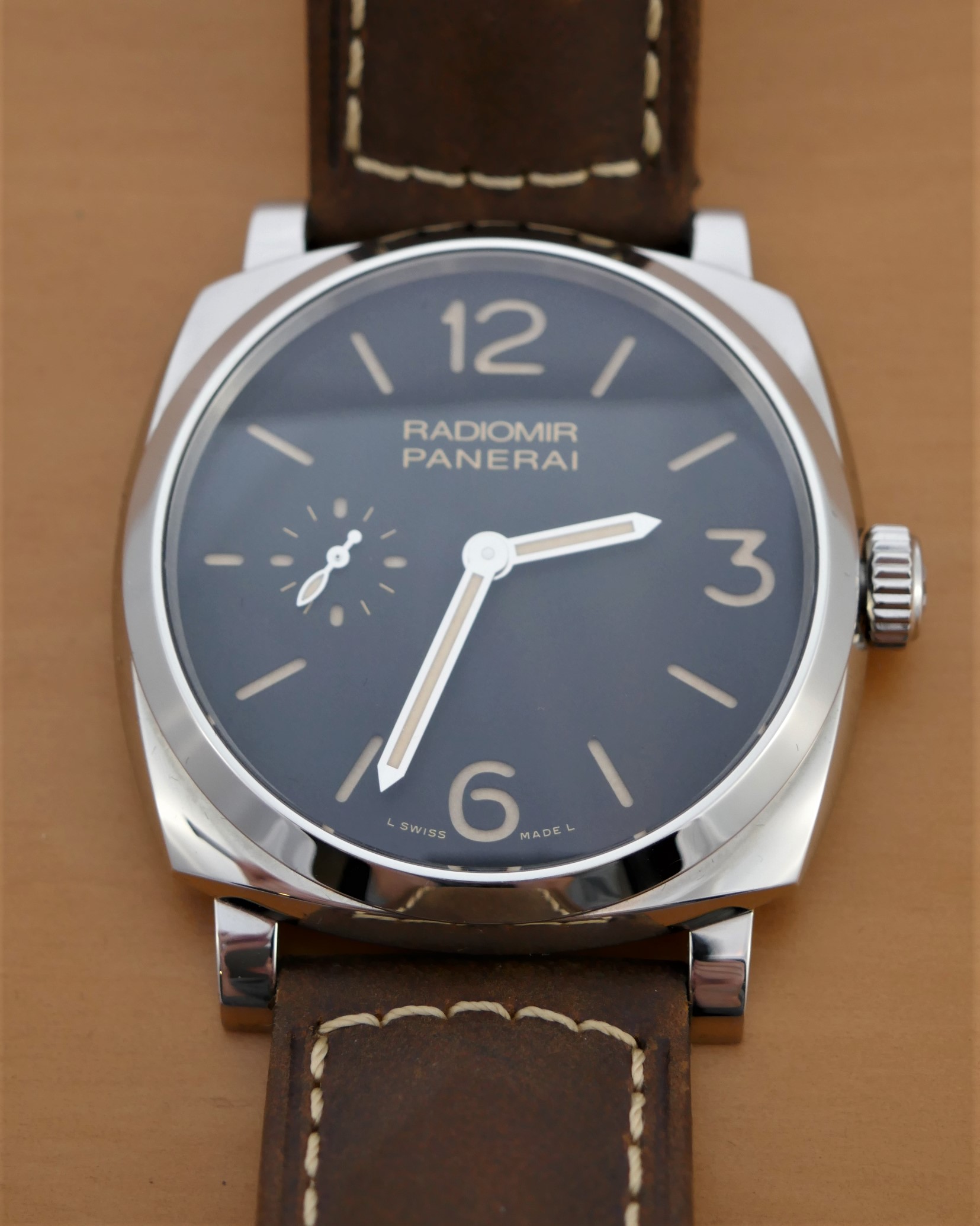 FS Panerai Radiomir 512 42mm PAM00512 w Extra OEM Panerai Strap