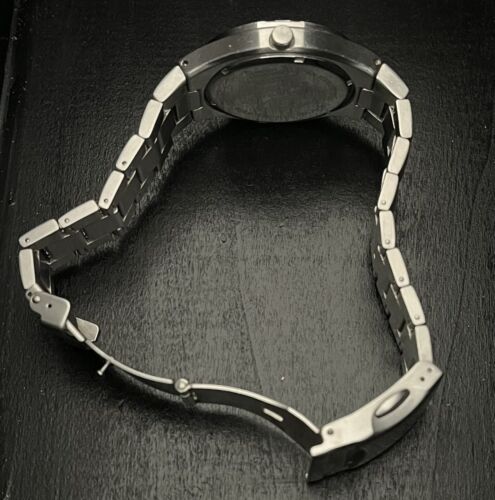 Fossil Blue AM-3733 Divers Orange Dial Analog Quartz Men's