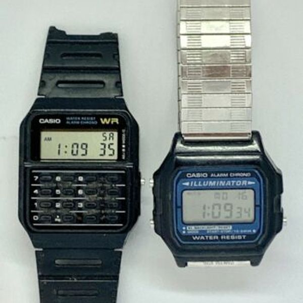 Casio 437 Ca 53w Calculator Watch 1572 F 105 Illuminator Watchcharts