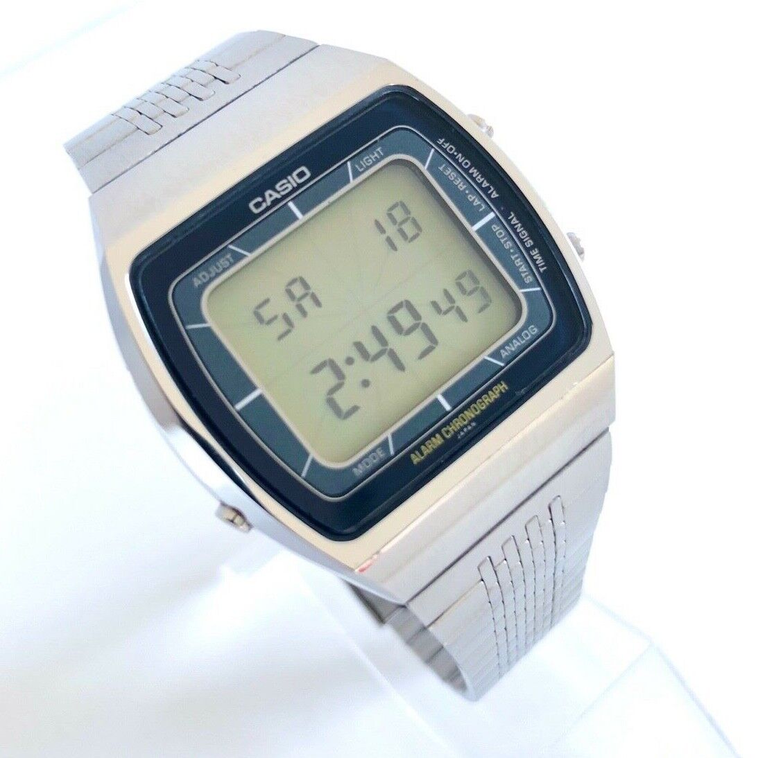 hvis rødme Forældet Casio A203 Digital Alarm Chronograph Watch A-203 Module No 103 Blue Thunder  | WatchCharts