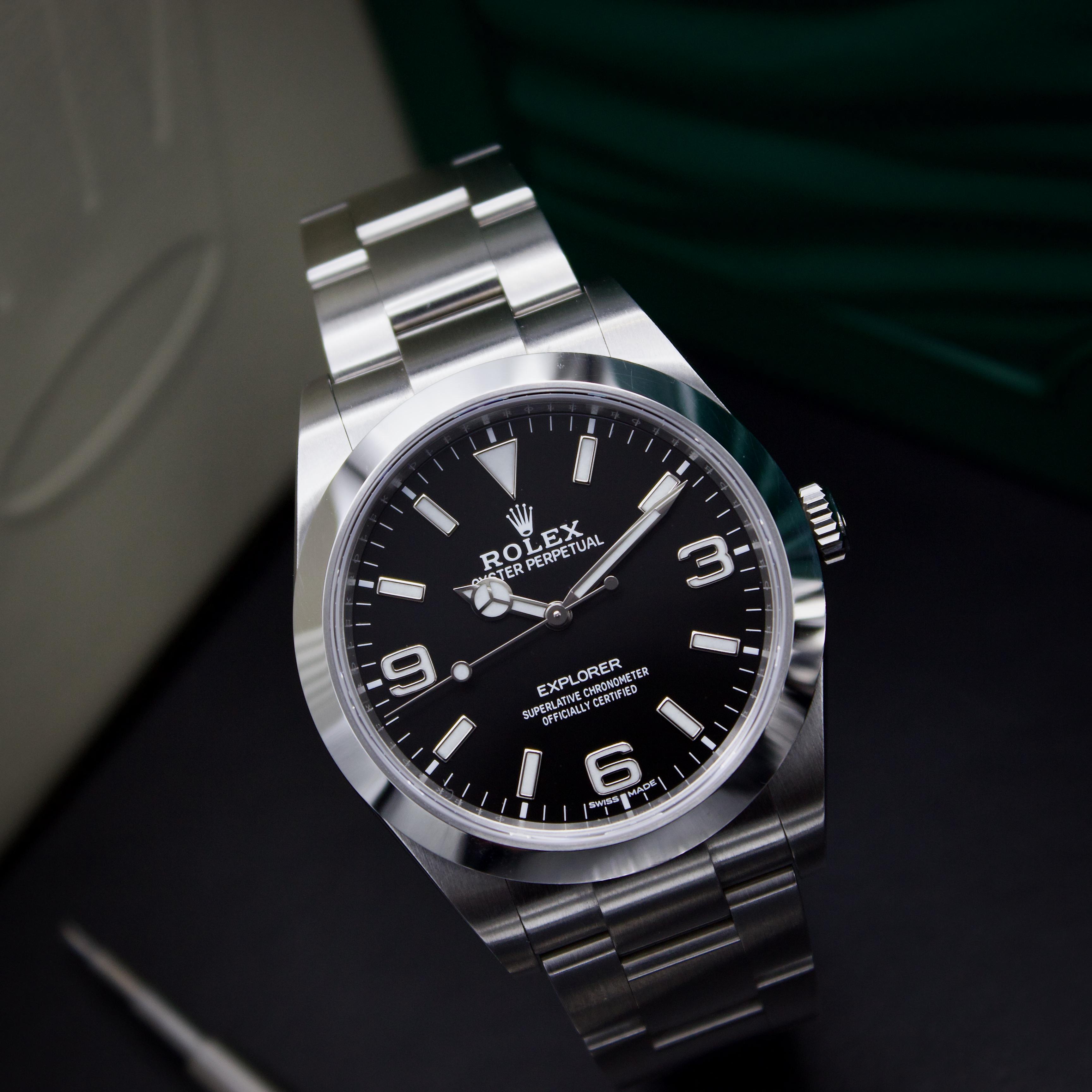 Rolex explorer outlet 1 2019