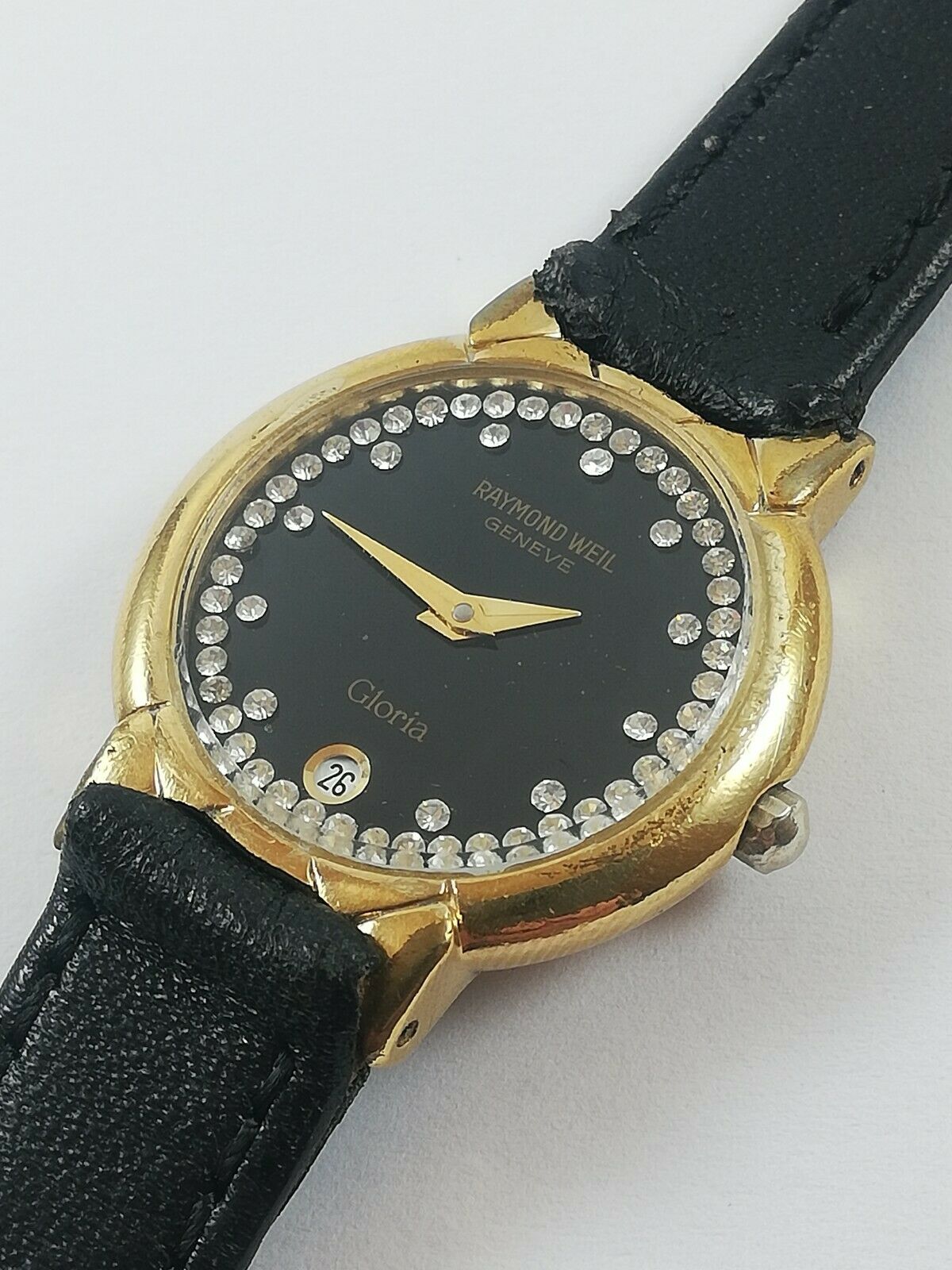 Vintage RAYMOND WEIL GLORIA 9931 Swiss 7 Jewels Quartz Women Watch