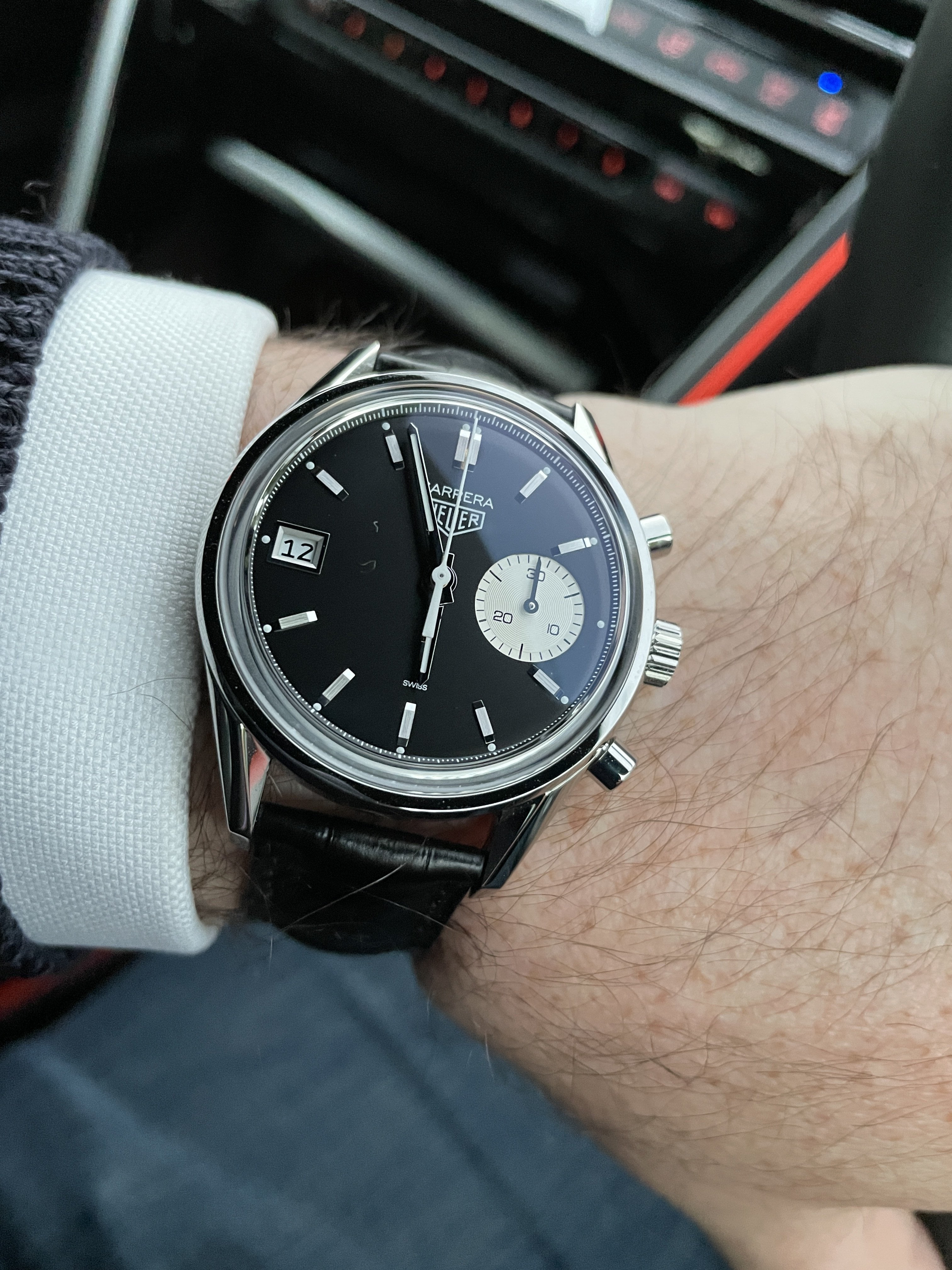 FS Heuer Carrera Dato by Hodinkee WatchCharts Marketplace