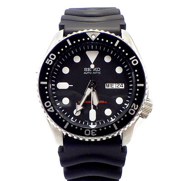 SEIKO Black Boy Divers 7S26-0020 Men's self-winding outer box ...