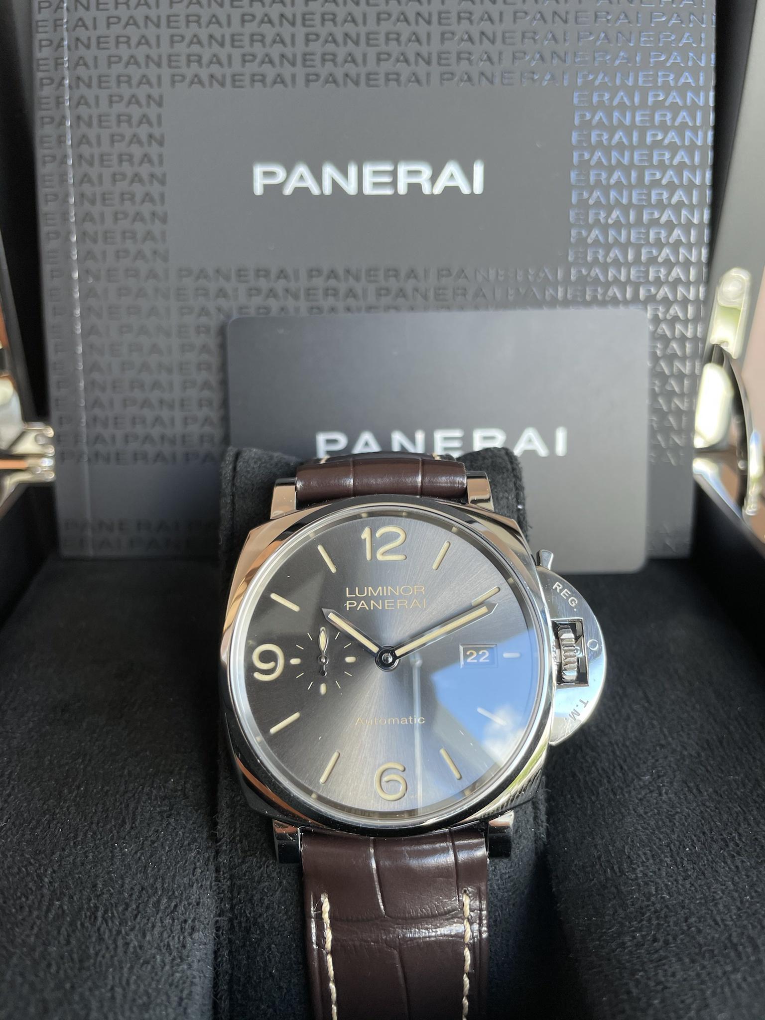 Fs PANERAI 2019 PAM 943 45mm LUMINOR AUTOMATIC ANTHRACITE DIAL