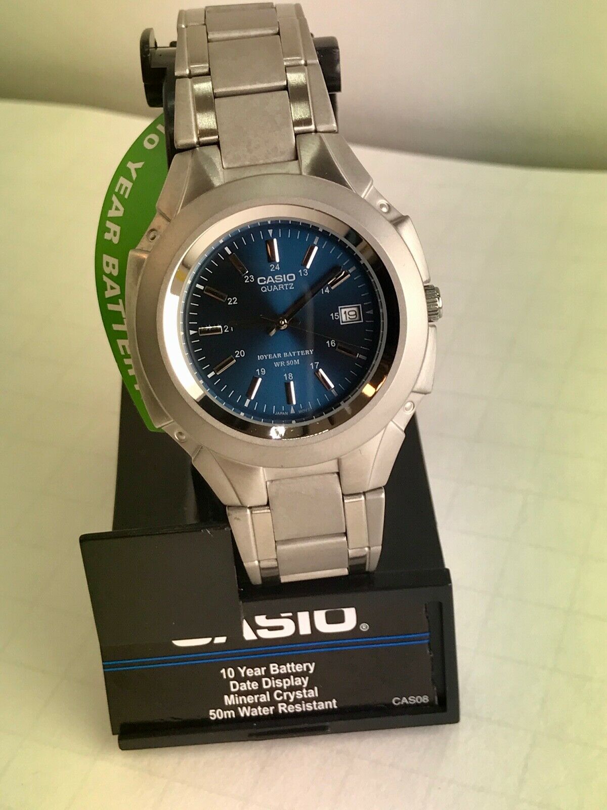 casio men's mtp3050d-2av classic 10-year battery stainless steel dress watch Wristwatch in ~10 Year Battery, Date~ birthday2026