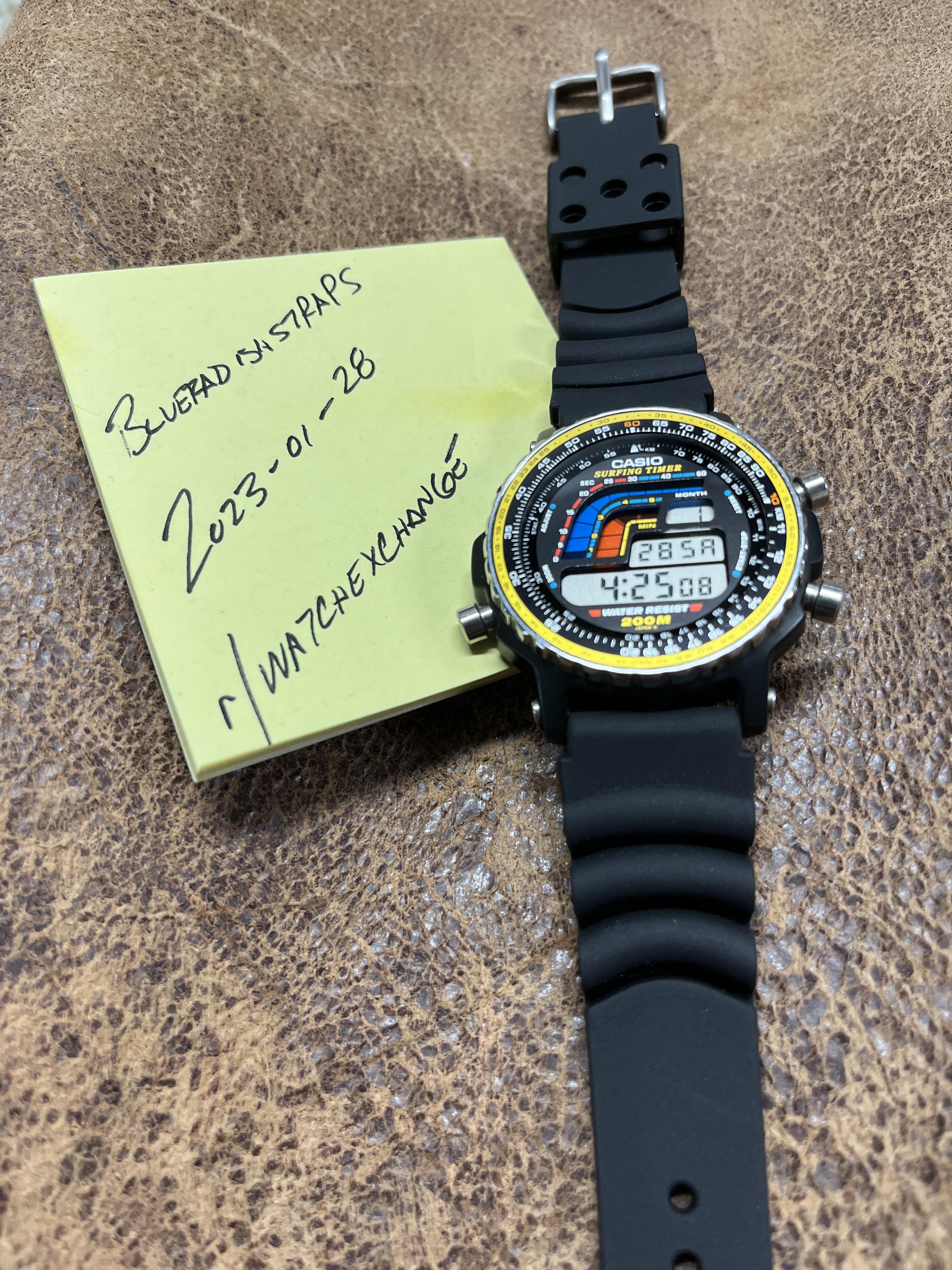 WTS] Casio Surf Timer DW-403 Digital Watch Vintage OEM