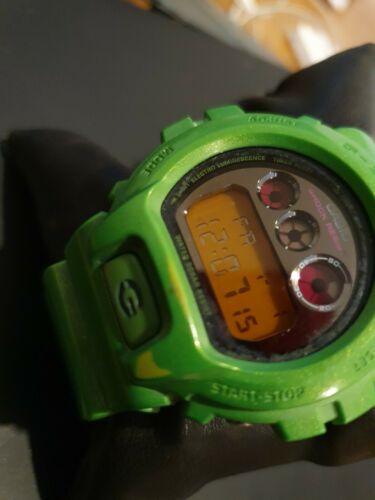 Casio G-Shock Casio DW-6900 NB-3 Metallic Lime Green - Rare