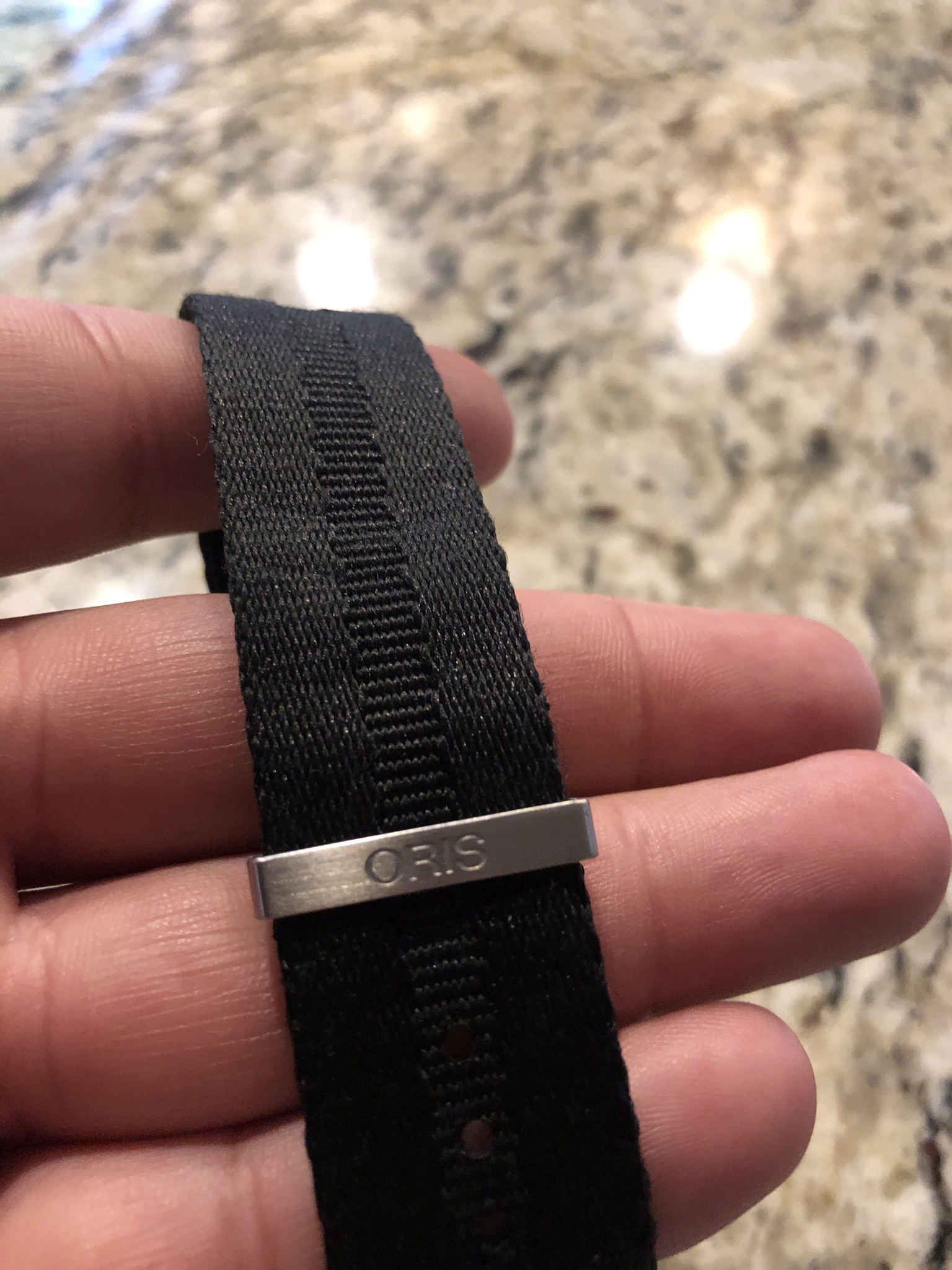 WTS Oris 65 OEM NATO deployment strap WatchCharts Marketplace