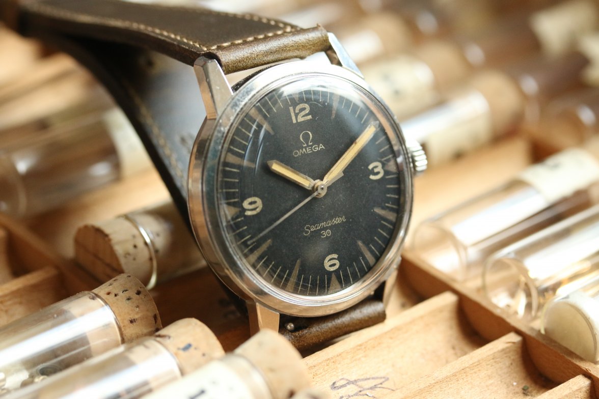 Omega seamaster 30 top military