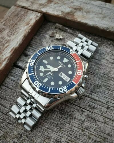 Rare Seiko Kinetic Sports SKJ003 5M43-0A40 Vintage Watch Straps WatchGecko | WatchCharts