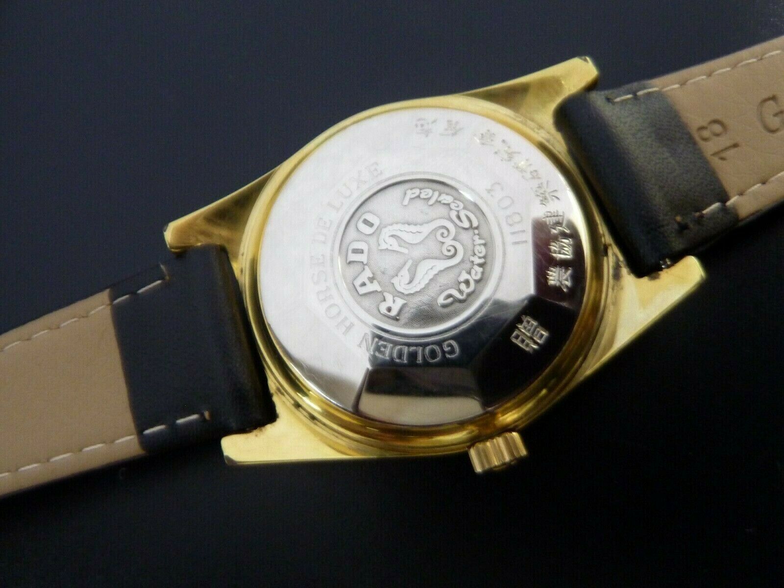 RADO GOLDEN HORSE DE LUXE 57 JEWELS (WORKING GOOD WATCH