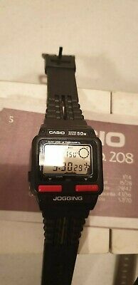CASIO VINTAGE WATCH J-51 LOT RARE NOS JOGGING LCD DEADSTOCK