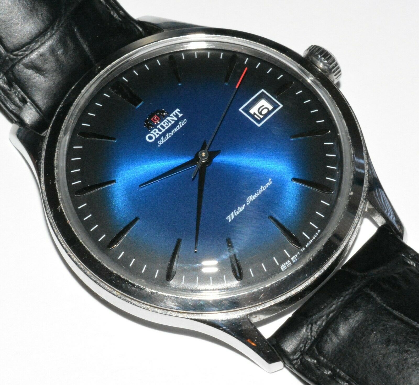 ORIENT バンビーノ AC08-C0-A Automatic 腕時計 本体 Men's Orient Bambino Version 4 Classic Watch 42mm Automatic Blue
