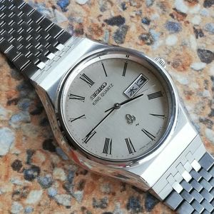 Vintage Seiko King Quartz 0853 8005 Kanji Day October 1976 JDM  mm |  WatchCharts