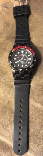 Seiko Indicator Kinetic Diver 100m 5M62 0BP0 New Capacitor Working