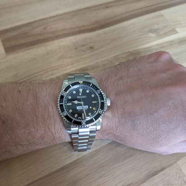[WTS] Seiko Milsub Comex Custom Build – 5517 Homage – 40mm | WatchCharts