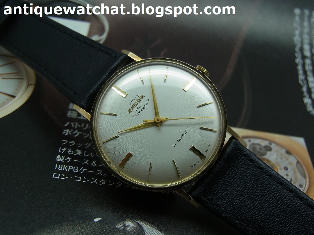 ENICAR ULTRASONIC 21 JEWELS HAND WINDING WATCH | WatchCharts
