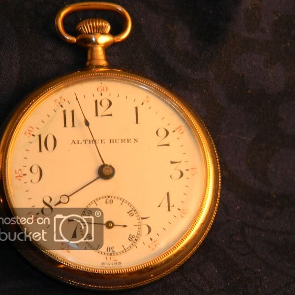 Altrue Buren SWISS pocket watch, fesh service, $150 | WatchCharts ...