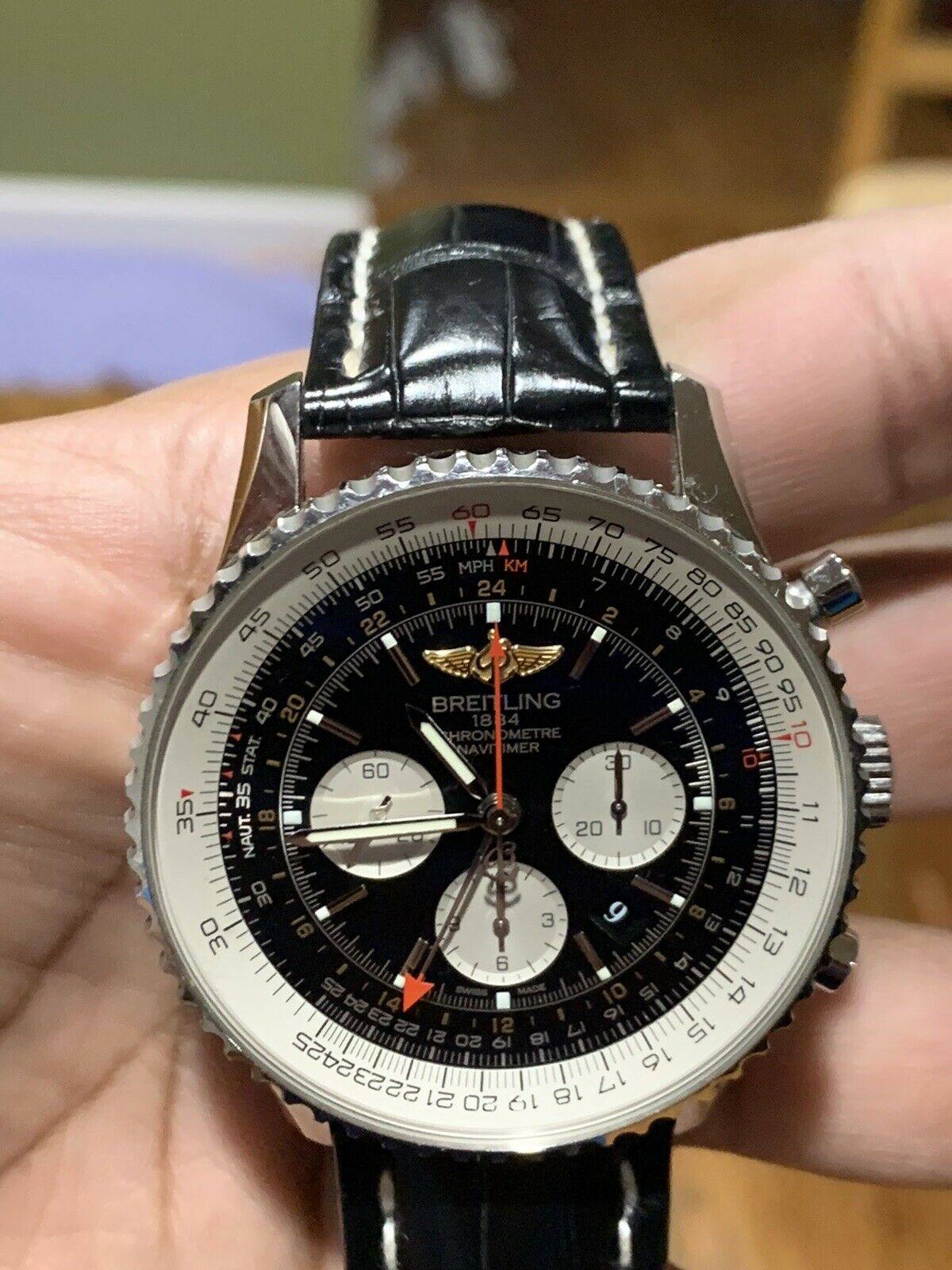 Breitling Navitimer GMT AB0441 W/ Box | WatchCharts