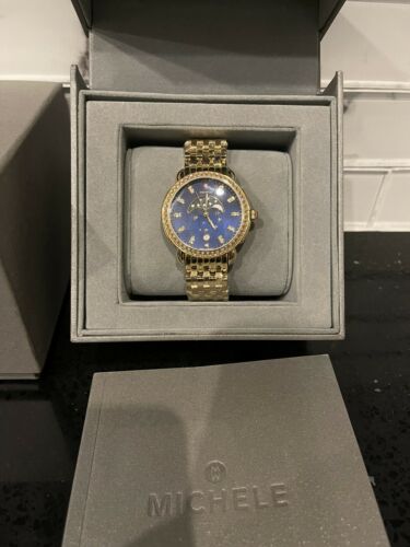 Michele moon hot sale phase watch