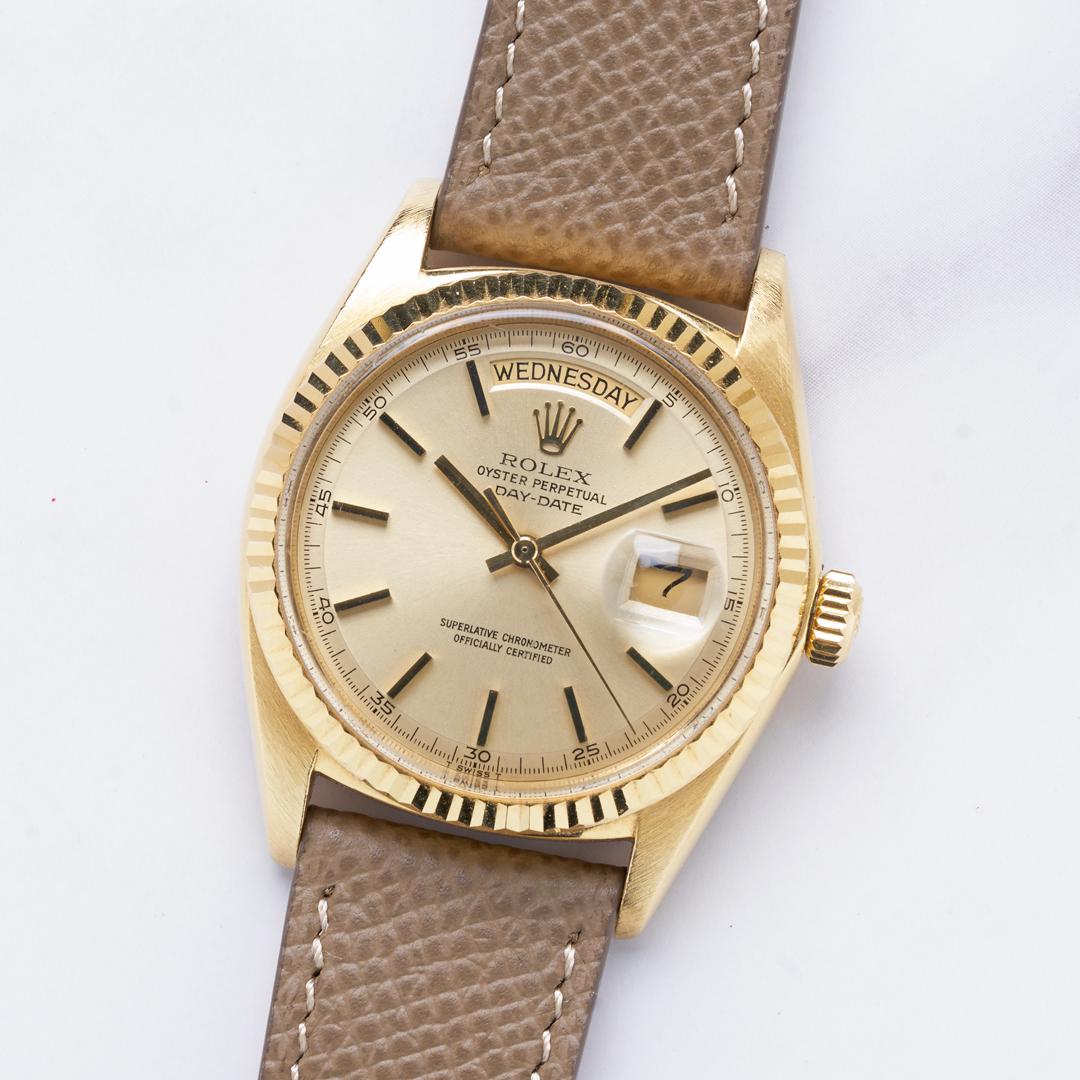 WTS 1970 Rolex Day Date Ref. 1803 with Minute Track Non Lume Dial