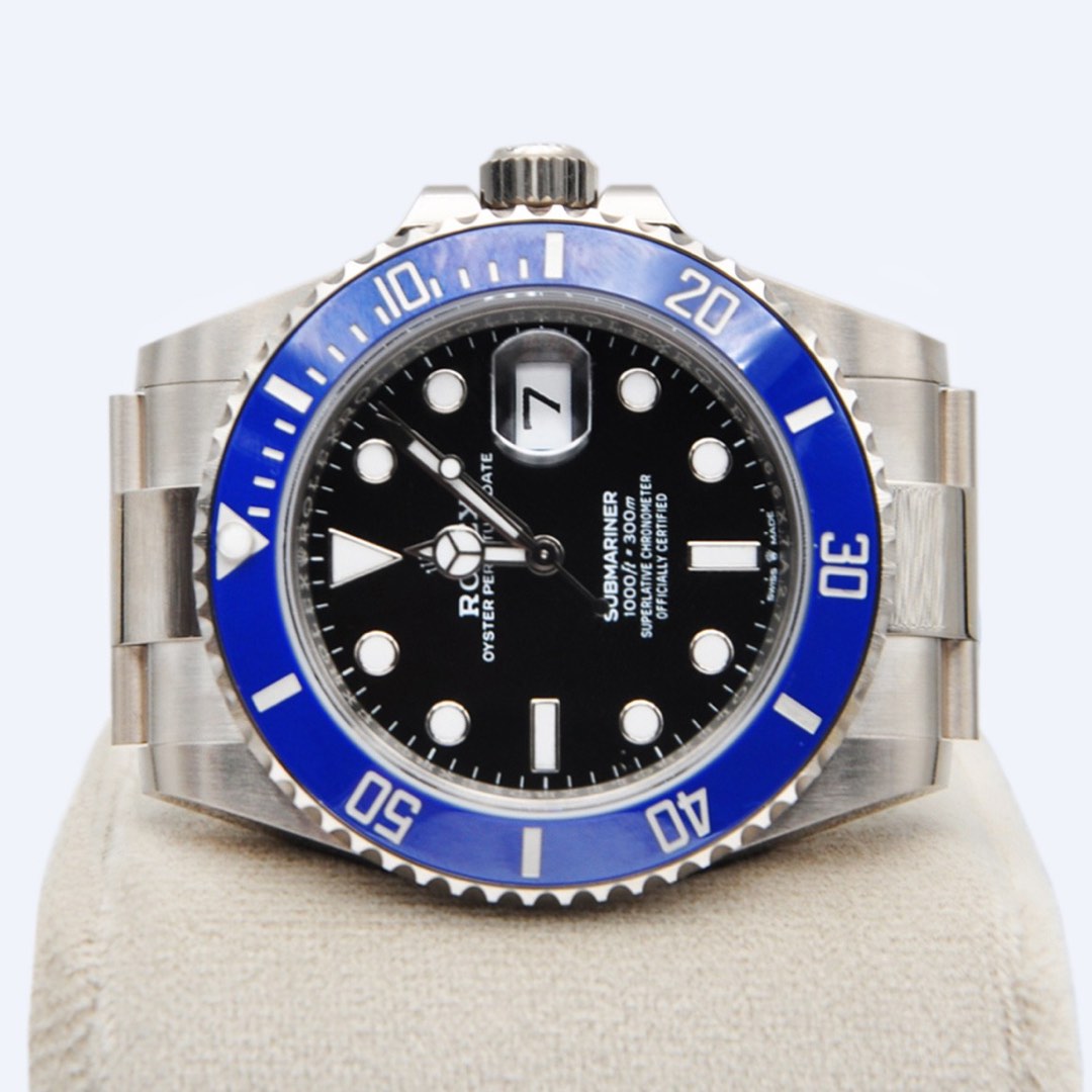 Brand New 11 23 Rolex Submariner Cookie Monster White Gold 41mm