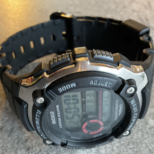 Casio Wave Ceptor WV-200A Watch Mens 45mm Digital 200M Illuminator New ...