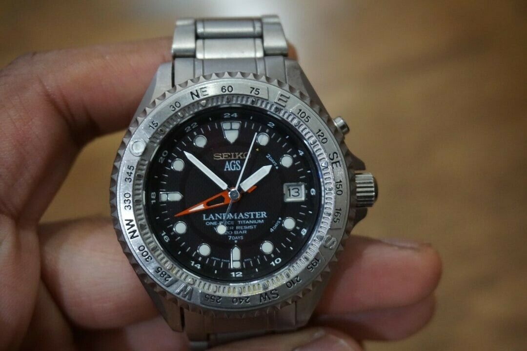 Seiko on sale landmaster titanium