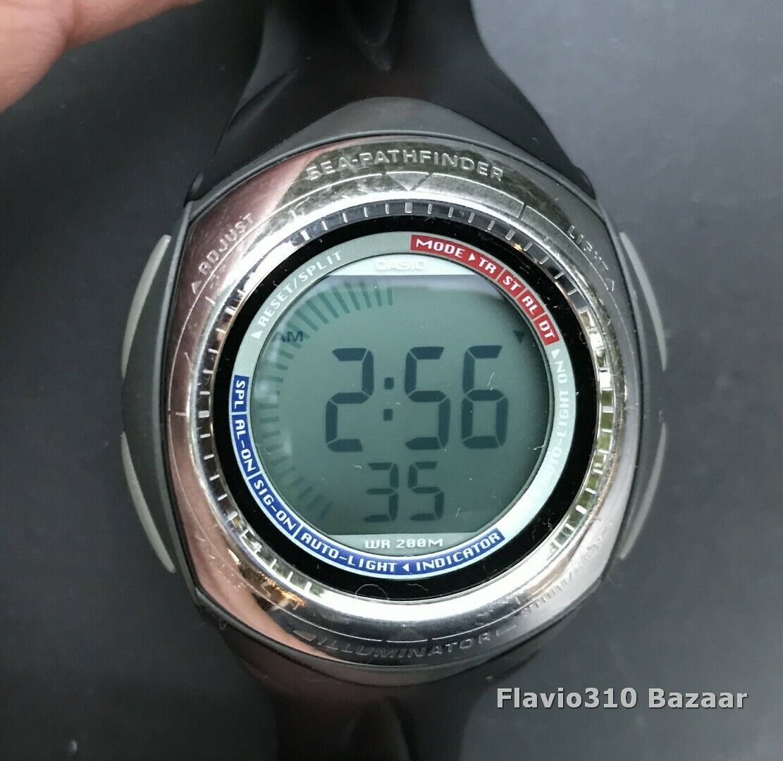 CASIO Sea Pathfinder SPM-30H (2430) Illuminator 44mm case - New 