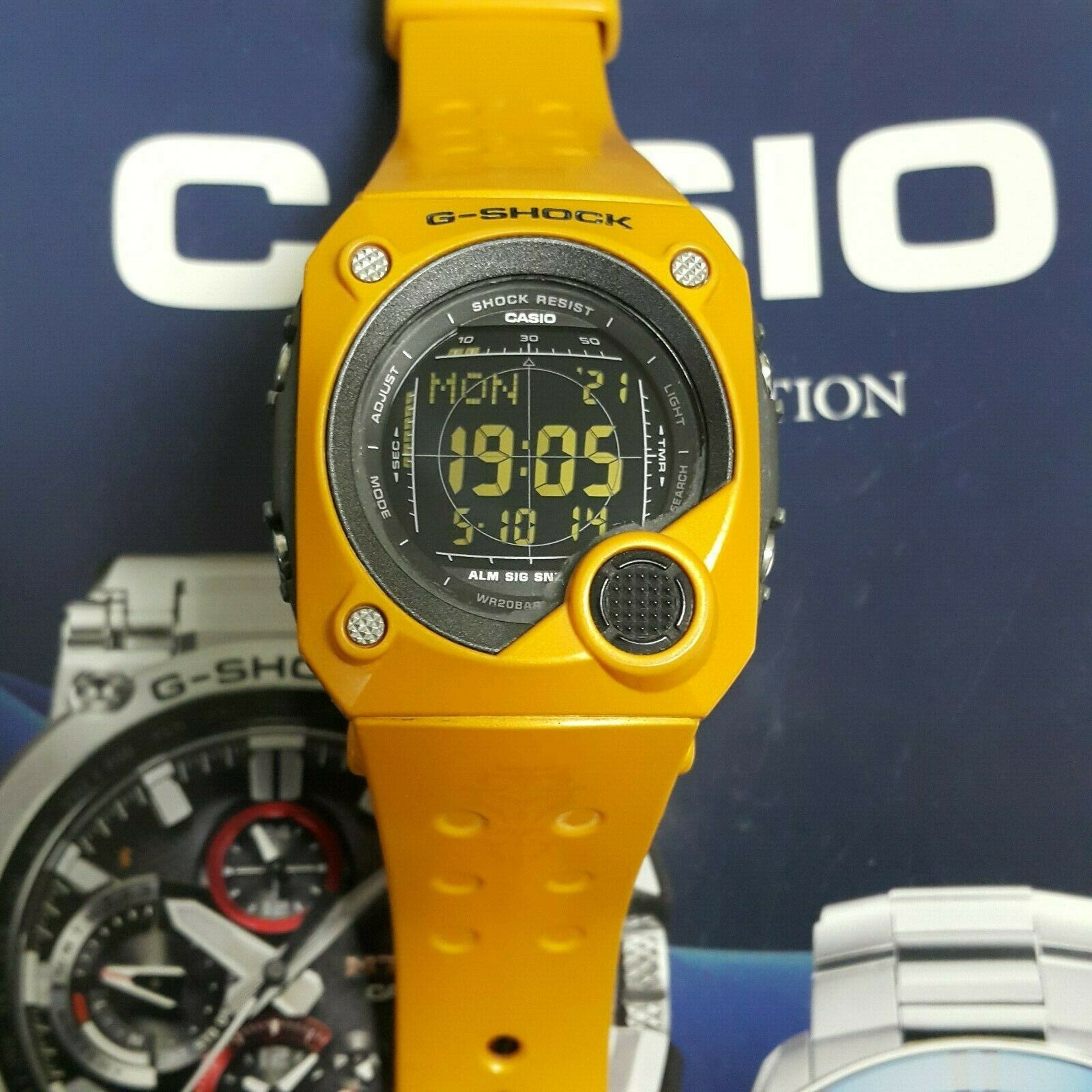 Casio G-shock G 8000F Orange Mango Rare model ( New battery