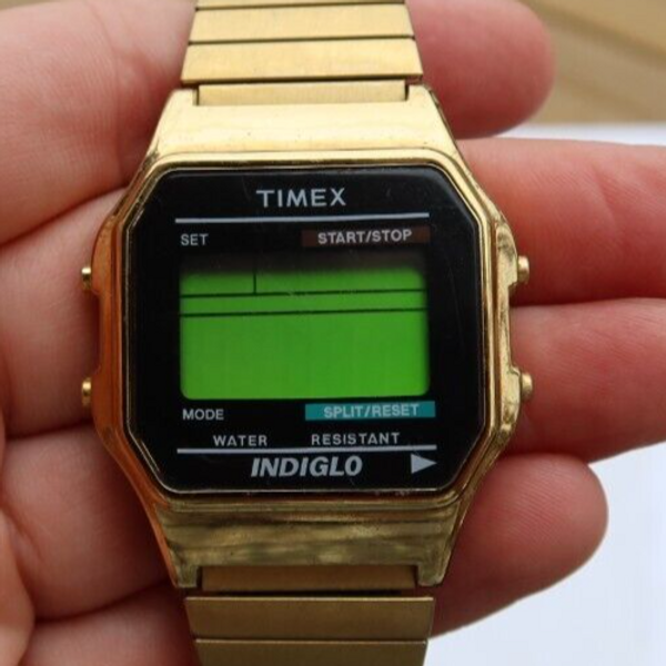 How to set 2024 timex indiglo digital watch