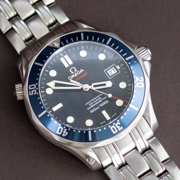 Omega Seamaster 300 Coaxial Chronometer 41mm Full Size /Blue Wave Dial ...