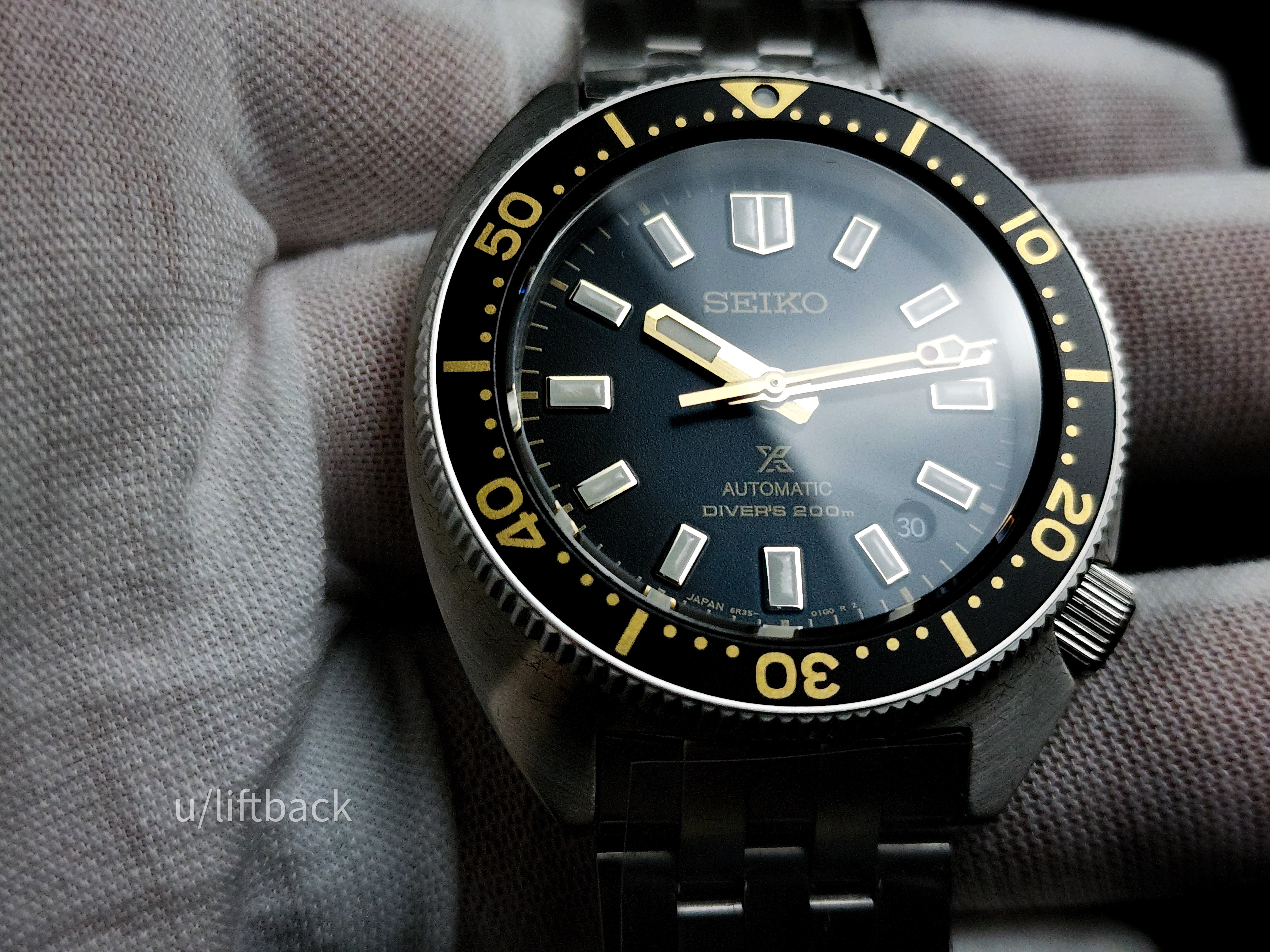 Seiko Prospex SPB315 Black Dial Diver Watch