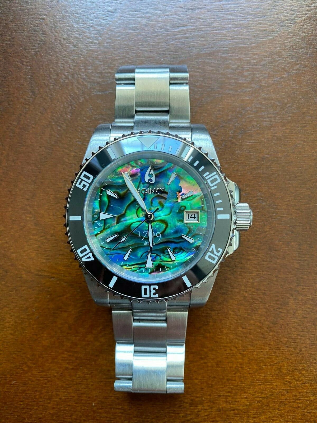 Aquacy hei matau automatic eta 300m dive on sale watch