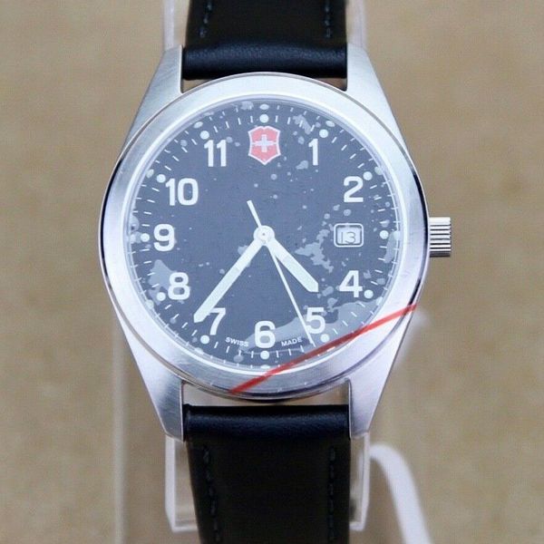 Brand New Victorinox Swiss Army Mens Garrison Model 26034cb Quartz Watch Watchcharts 3584