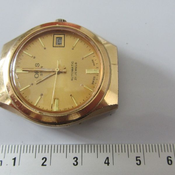 Montre Vintage Automatic , ORIS , cal 645 , Fonctionne . | WatchCharts ...