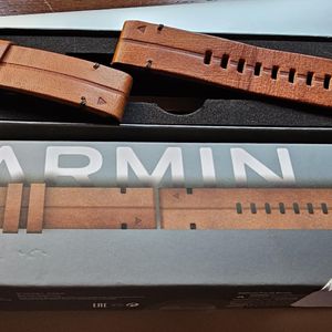 WTS] Garmin Quickfit 22mm Chestnut leather watch band
