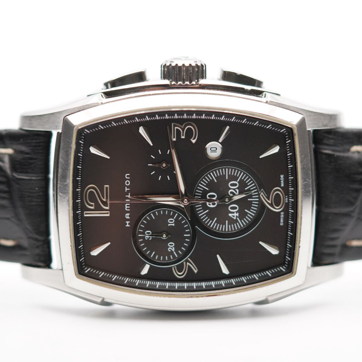 Montre Hamilton Lloyd 6319 - Chronographe Quartz Acier - 32 Mm - Occasion Homme