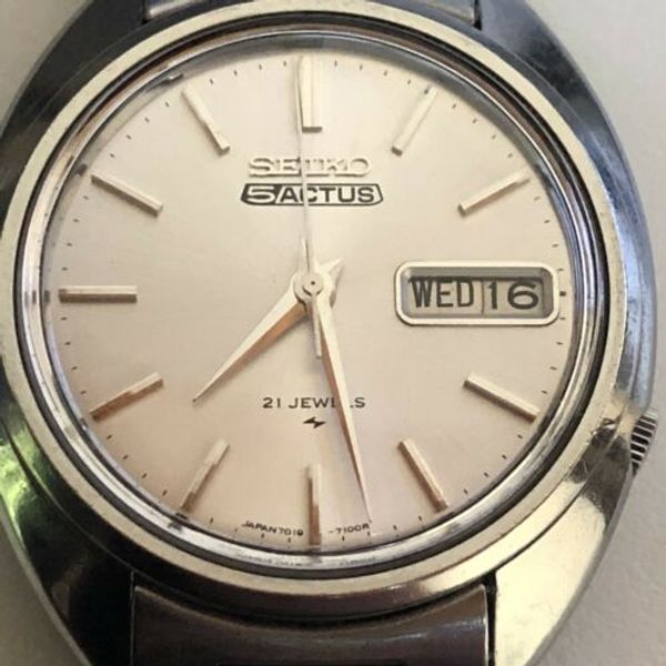 1971 Vintage Seiko Actus | WatchCharts