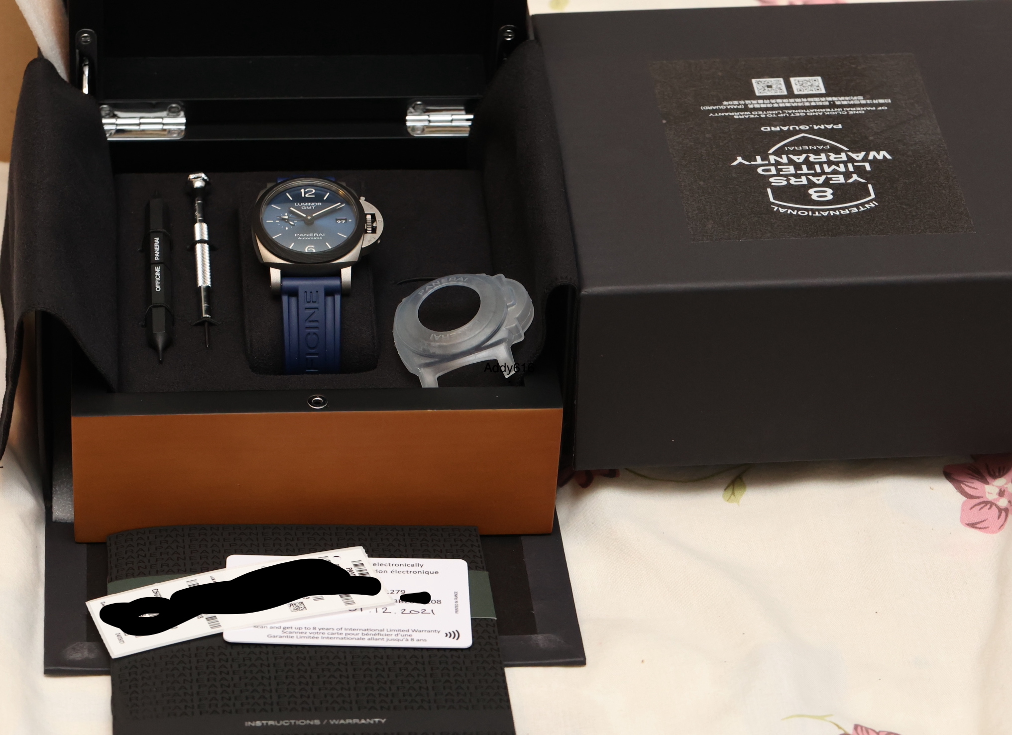 FS BNIB Panerai Luminor GMT Automatic 42mm Titanium PAM1279