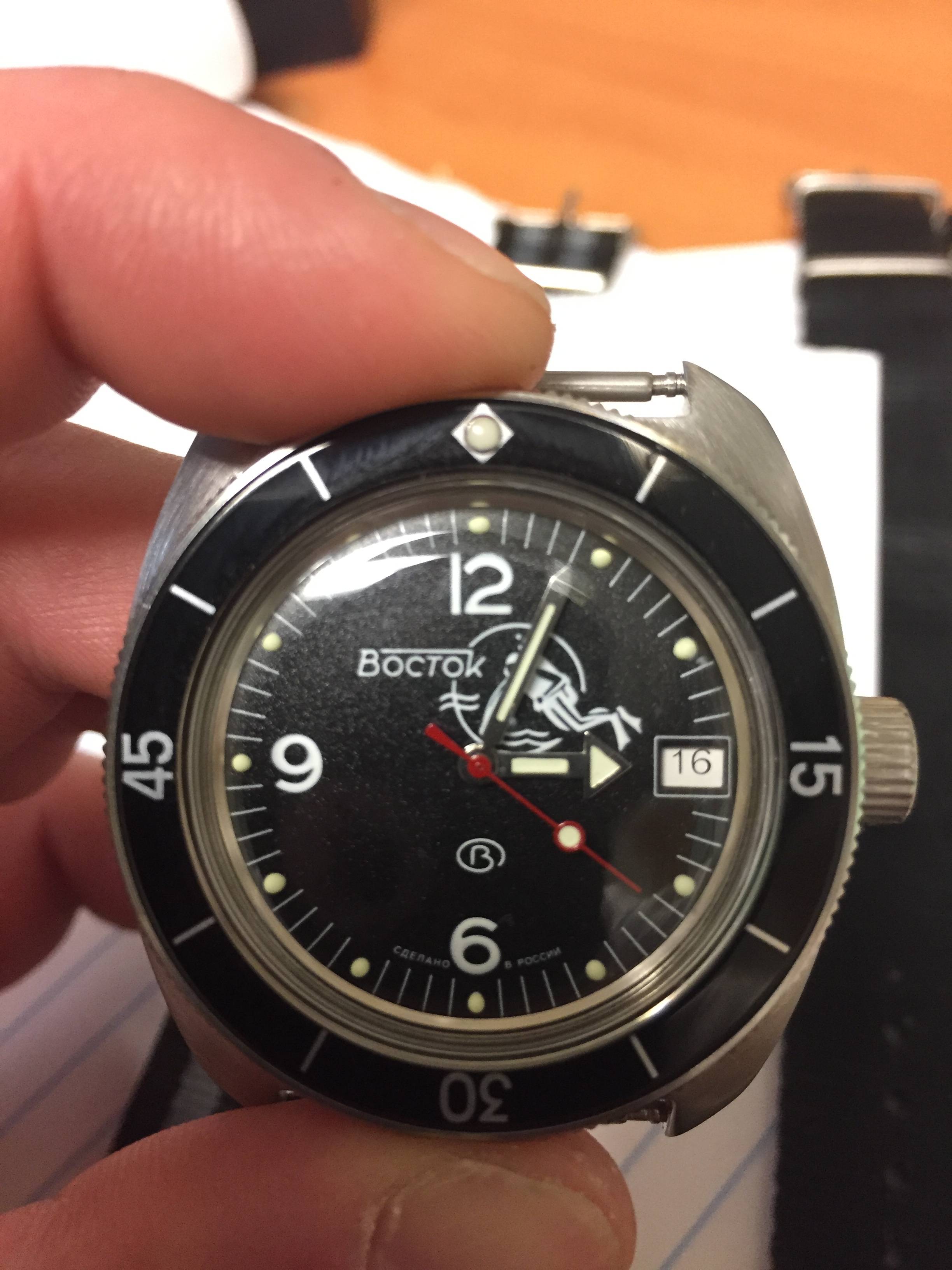 vostok amphibia 710 scuba dude