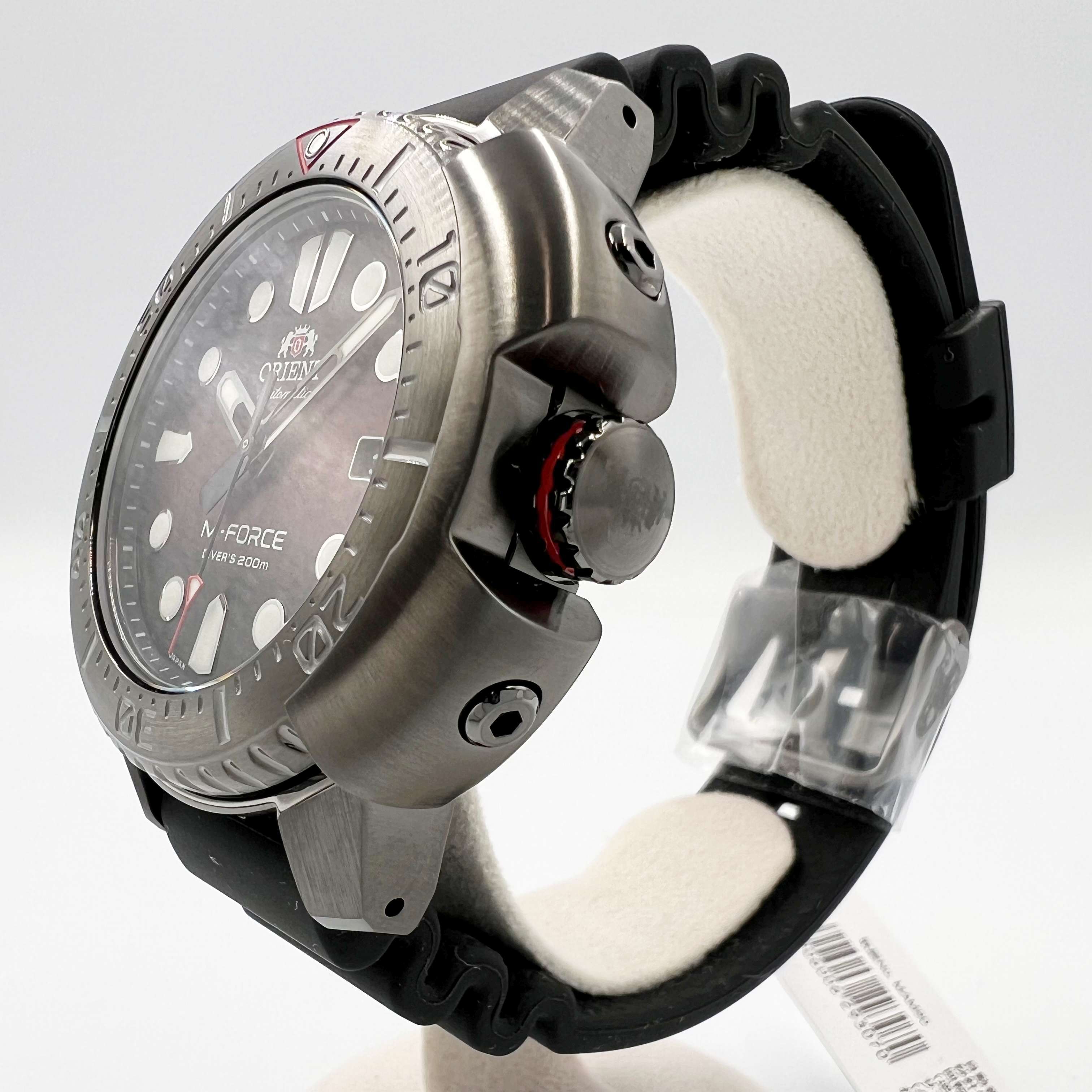 Used] ORIENT M-FORCE RN-AC0L09R M-Force Limited Model Mechanical  Self-Winding Bezel Rubber Belt Orient Domestic Limited 50 Watches Men's  USED-SS | WatchCharts