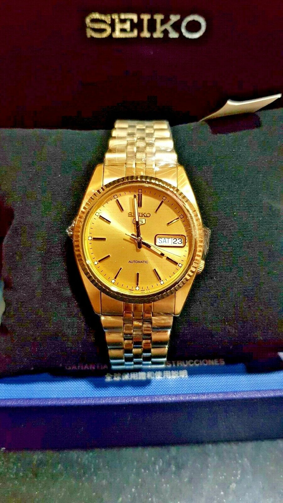 seiko gold datejust